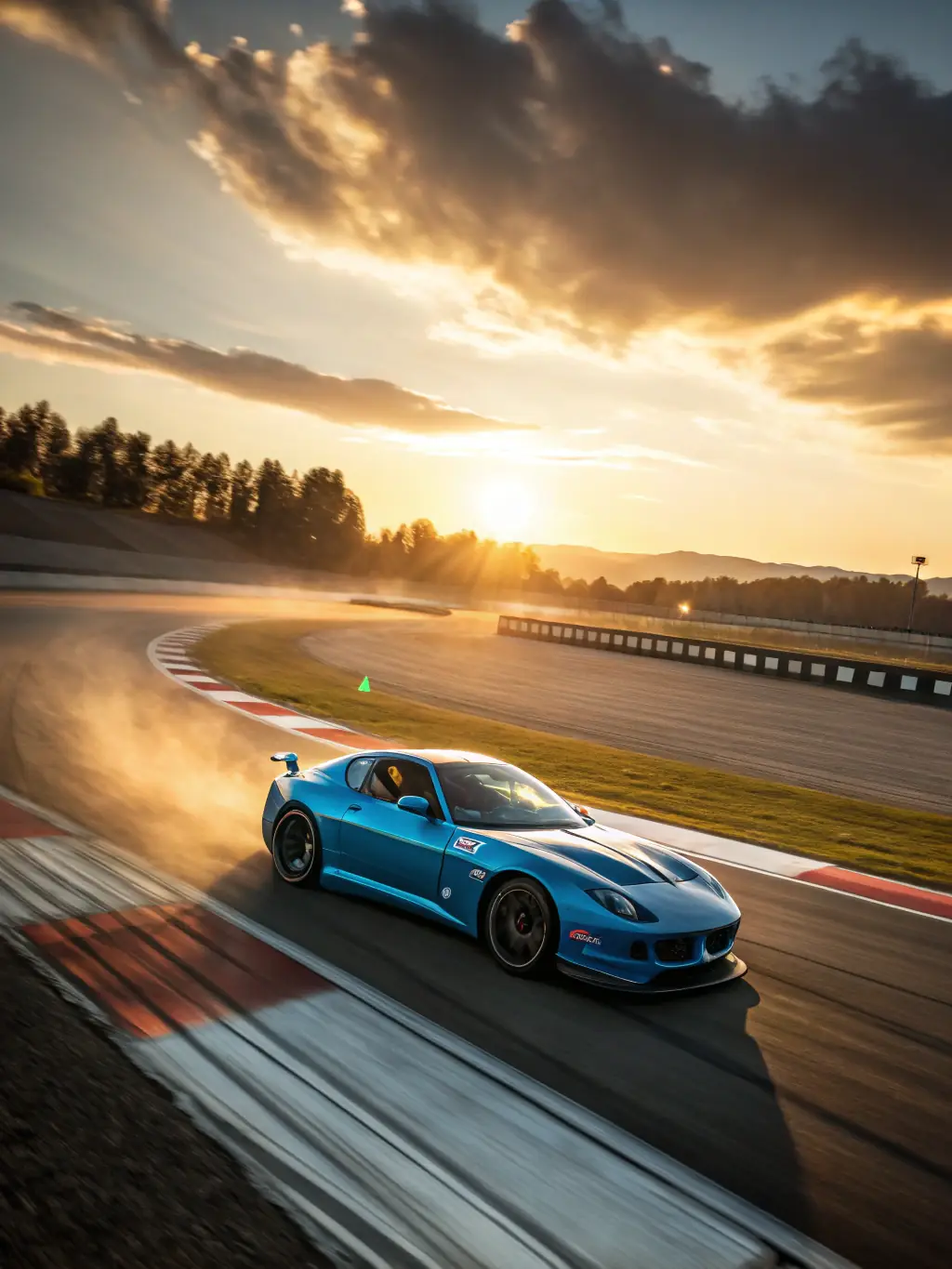 A high-speed Peugeot Talbot race car cornering sharply on a racetrack during a Club Pro Team Sport De Grenoble event, showcasing the thrill and precision of motorsport.